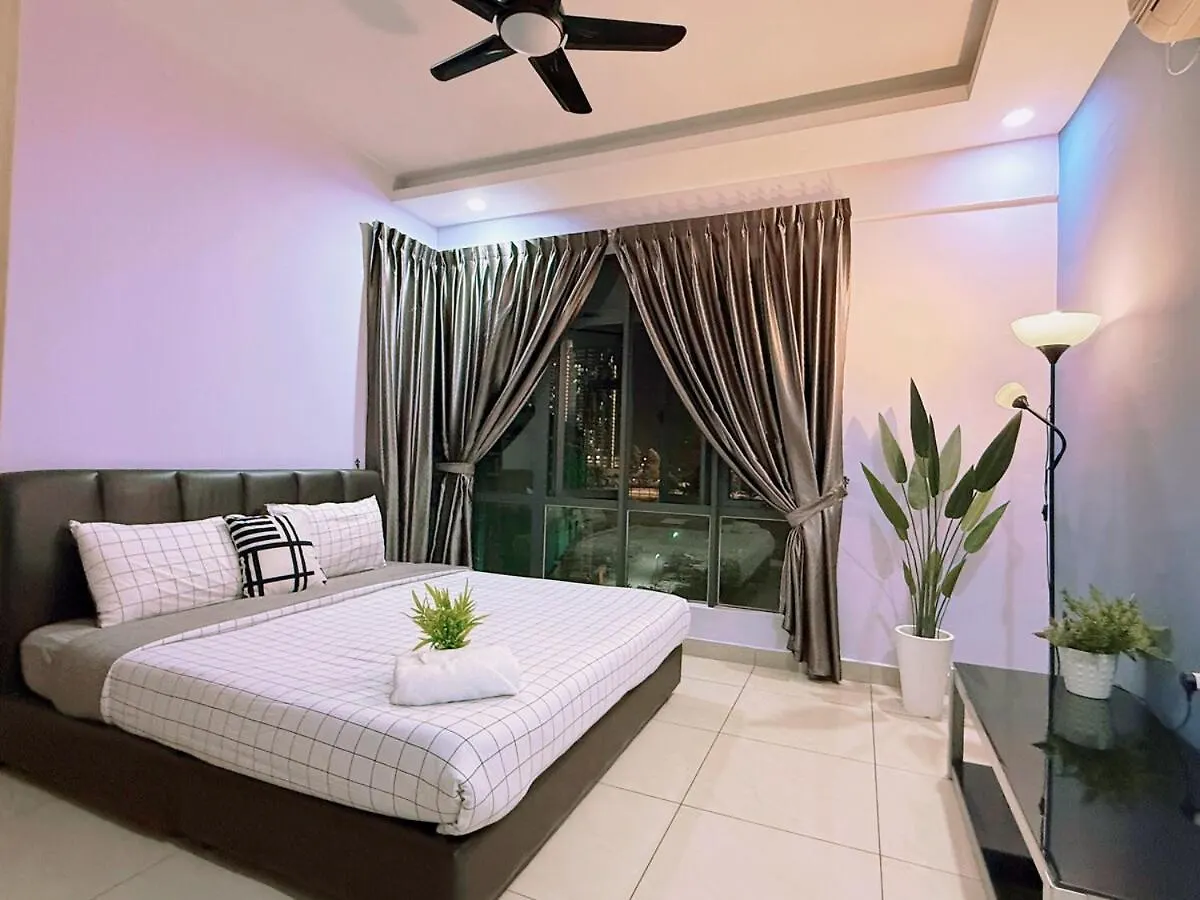 Stylish Luxury Two Bedrooms Condo 1-6Pax At D Secret Garden - Johor Bahru-Mid Valley-Paradigm Mall-Dato Onn-Setia Tropika-Kempas-Utm