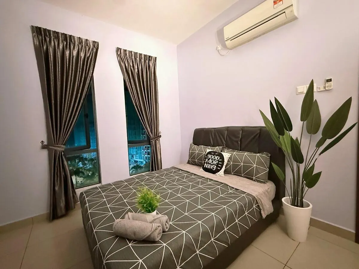 公寓 Stylish Luxury Two Bedrooms Condo 1-6Pax At D Secret Garden - Johor Bahru-Mid Valley-Paradigm Mall-Dato Onn-Setia Tropika-Kempas-Utm